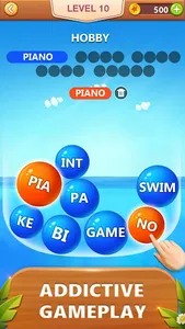 Word Bubble Puzzle - Word Game screenshot 1