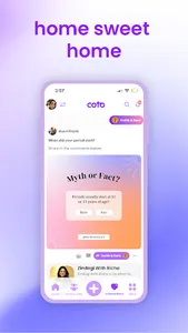 coto: Women Social Community screenshot 1