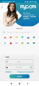 MyCOM digital wallet app screenshot 0