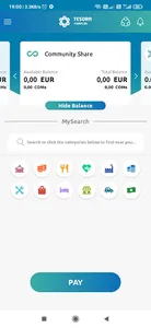 MyCOM digital wallet app screenshot 2