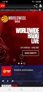 WORLDWIDE RADIO screenshot 2