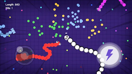 Snake 3D: Worm Battle Games screenshot 0