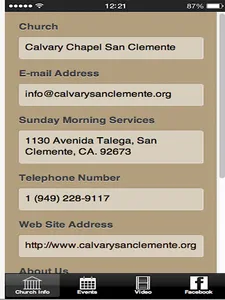 Calvary Chapel Foley screenshot 11