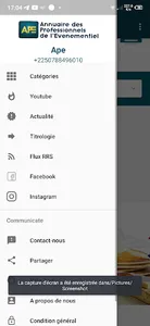 Ape - Annuaire des Professionn screenshot 1