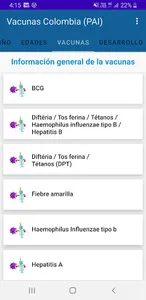 Mosa: Vacunas (PAI) colombia screenshot 4
