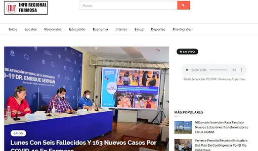 Info Regional Formosa screenshot 3