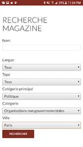 Journaux Mondiaux screenshot 3
