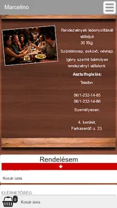 Marcelino Pizzéria és Étterem screenshot 0