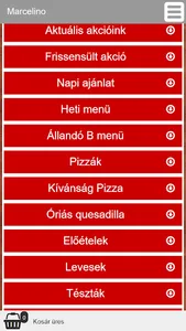 Marcelino Pizzéria és Étterem screenshot 2