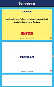 Vocabulary Flashcards: English screenshot 12