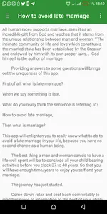 How To Avoid Late Marriage screenshot 1
