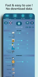 Poncig Pro:Sleep relax sounds screenshot 7