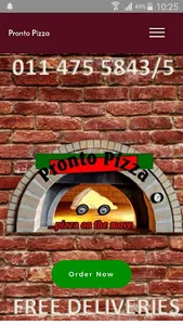 Pronto Pizza screenshot 0