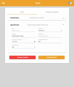 Berichtsheftapp screenshot 12