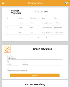 Berichtsheftapp screenshot 23