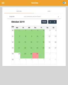 Berichtsheftapp screenshot 8