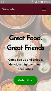 Taste of India Bryanston screenshot 0