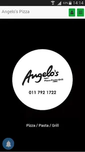 Angelo's Pizza App screenshot 0