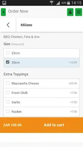 Angelo's Pizza App screenshot 4