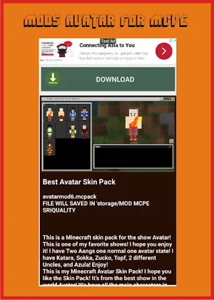 Mods Avatar for Mcpe screenshot 0