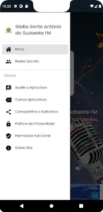 Santo Antônio do Sudoeste FM screenshot 1