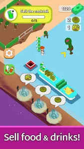 Space Cafe: Zombie Farm Tycoon screenshot 0