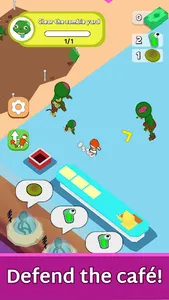 Space Cafe: Zombie Farm Tycoon screenshot 1