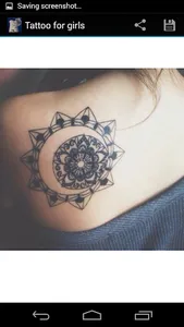 Beautiful Tattoo for girls screenshot 5