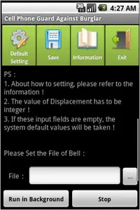 M-Phone Guard Against Burglar screenshot 1