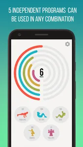 6 Weeks Workouts Challenge Fre screenshot 0