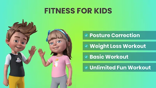 Fitness for Kids: Kids Workout screenshot 13