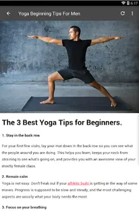 YOGA FOR MEN screenshot 10