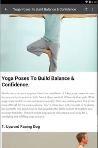 YOGA FOR MEN screenshot 13