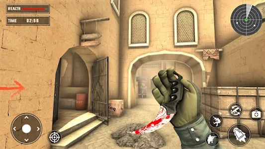 Critical Strike Fire Gun Games screenshot 0