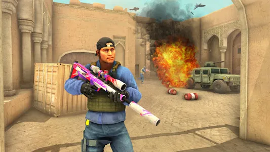 Critical Strike Fire Gun Games screenshot 4