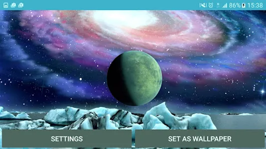 Space Landscape screenshot 0