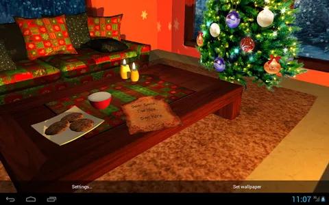 3D Christmas fireplace screenshot 13