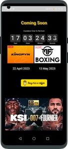 Influencer Boxing Events screenshot 1