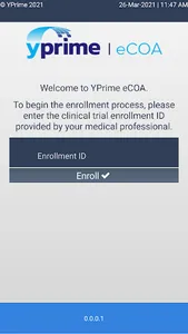 YPrime eCOA screenshot 0
