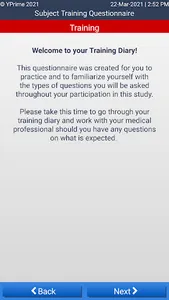 YPrime eCOA screenshot 2