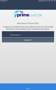 YPrime eCOA screenshot 4