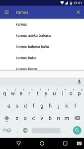 Kamus Besar Bahasa Indonesia screenshot 3