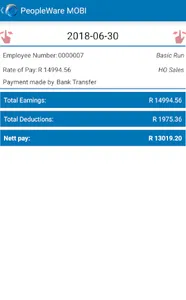 PeopleWare MOBI screenshot 4
