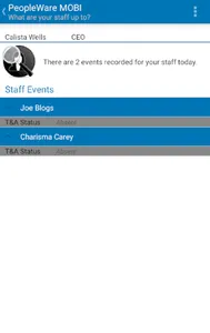 PeopleWare MOBI screenshot 6