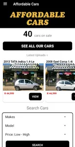 Affordable Cars screenshot 1