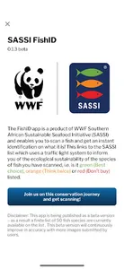 WWF-SASSI FishID screenshot 2