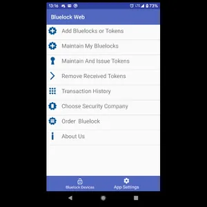 Bluelock Web / Bluelock Web screenshot 2