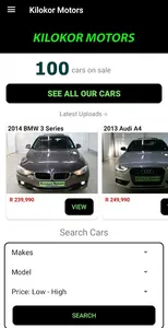 Kilokor Motors screenshot 1