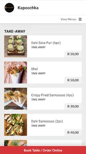 Kapoochka App screenshot 1