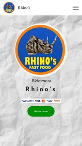 Rhino's Fast Food screenshot 0
